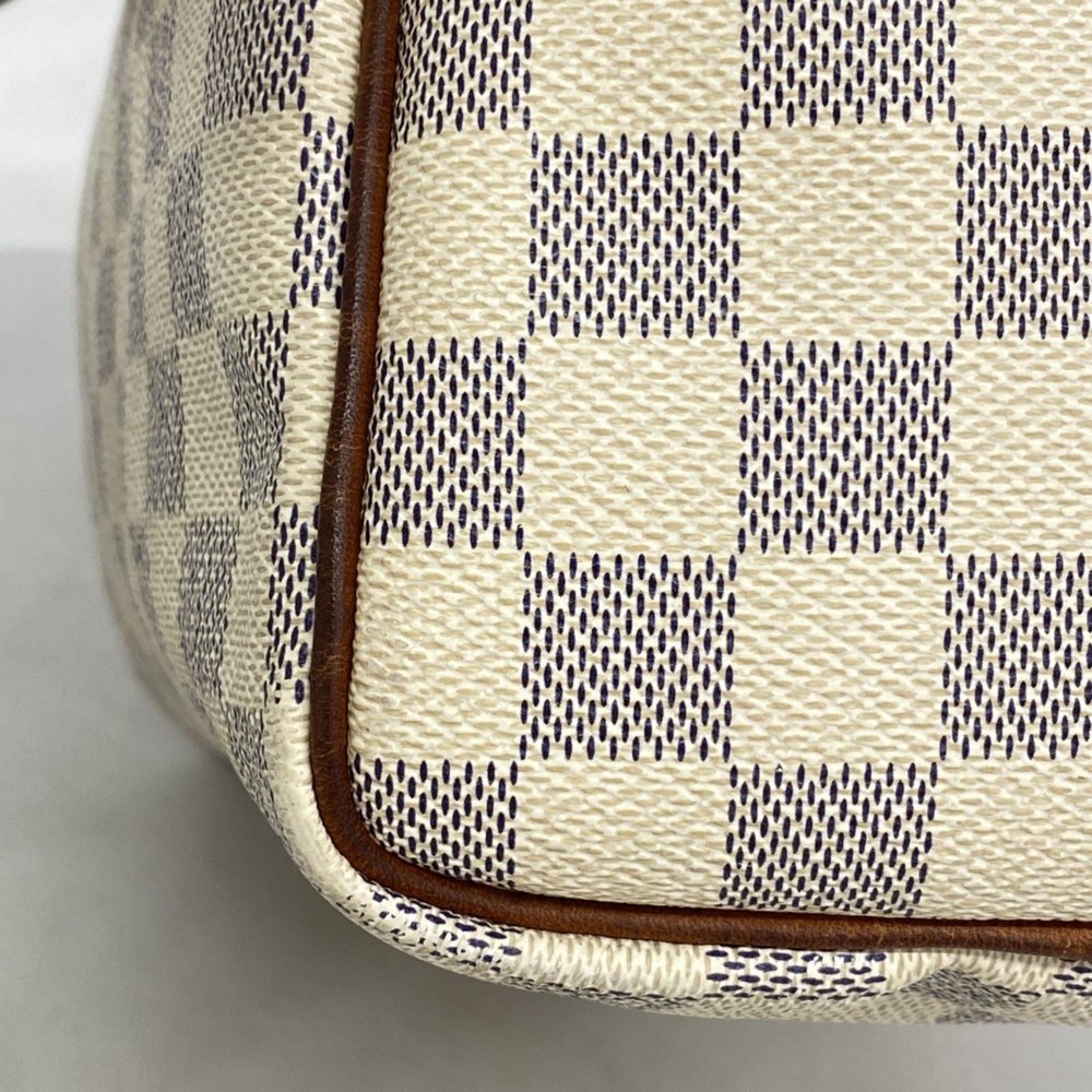 LOUIS VUITTON White Damier Speedy 25 Bag - Picture 12 of 16